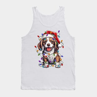 Christmas Puppy Tank Top